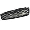 Compatible with 2020 Land Rover Discovery 5: Black Edge Silver Mesh Front Bumper Grille LR142423
