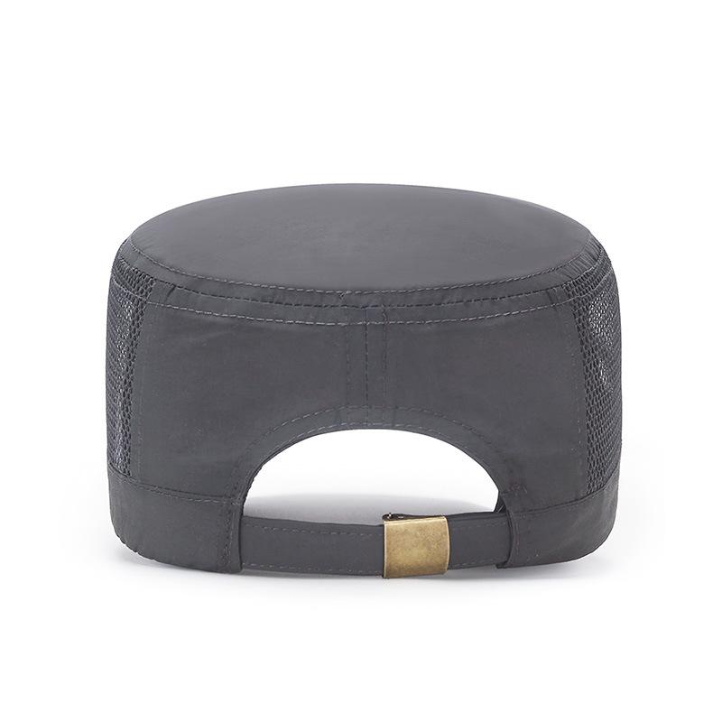 Летние военные кепки, мужская сетчатая шляпа, уличная быстросохнущая солнцезащитная шляпа с плоским цилиндром, бейсболка Trucker Snapback, армейская шляпа с козырьками