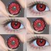 Eyeshare Cosplay Colored Contact Lenses 1pair Colorful Contact Lenses Blue Anime Contacts Halloween Makeup Purple Lenses Yearly