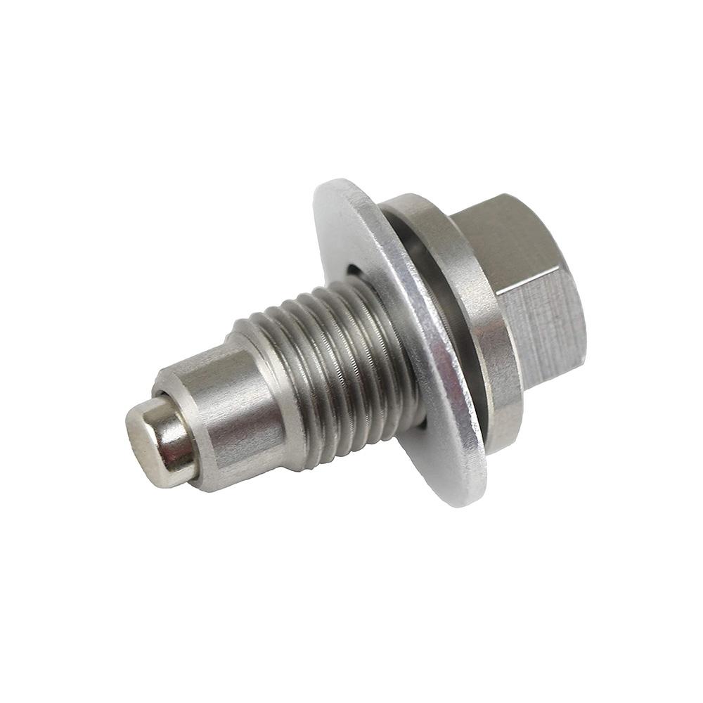Магнитная пробка слива масла из двигателя из нержавеющей стали с неодимовым магнитом M12 X 1,25 мм