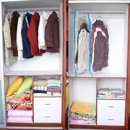 Сумка для хранения с вакуумным уплотнением, сумка для хранения сжатой одежды, одеяла, сумка-органайзер