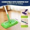 Reusable Mop Pads with High Water Absorption and Ultra-fine Fiber Cleaning Pads That Can Firmly Adhere To Most Standard Mops