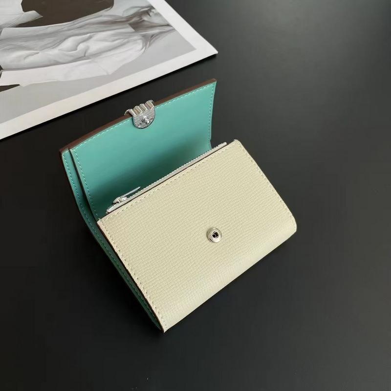 Новый женский кошелек из натуральной кожи с рисунком пальмы, кожаный короткий дизайн, модный трехслойный ажурный кошелек с цветочным узором и перламутровым покрытием