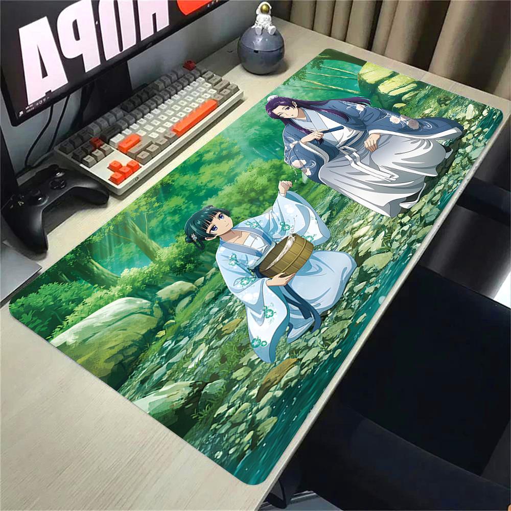 Apothecary Diaries Anime Gamer Computer Hd Mousepad Xxl Mouse Mat Natural Rubber Nonslip Carpet Big Tablemat Desk Accessories