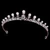 New Bridal Jewelry Pearl Crown Tiara Wedding Dress Tiara Princess Crown Headband Hair Accessories