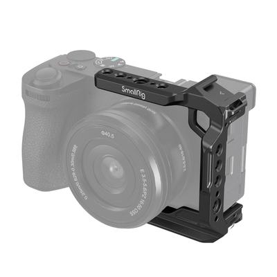 Полуклетка SmallRig для поддержки камеры Sony Alpha 6700 6600 6500 6400 с быстросъемной пластиной и башмаком 4337 / / / Встроенное крепление типа Arca, 1/4"-20 и