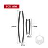 Для BMW 3 серии E90 2006-2008 углеродное волокно, внутренняя отделка панели подлокотника, полоски, аксессуары для интерьера автомобиля, украшение