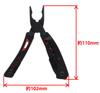 Takagi Folding Multi Tool Multifunctional Outdoor Multi Tool Outdoor Knife Folding Pliers Wire Cutter Phillips Screwdriver Flathead Screwdriver Bottle