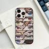 Аниме Игра D_DanganRonpaS Для IPhone 17 16 15 Plus Pro Max 12 14 Plus 11 13 Волна Гофрированная Полоса Чехол для Телефона