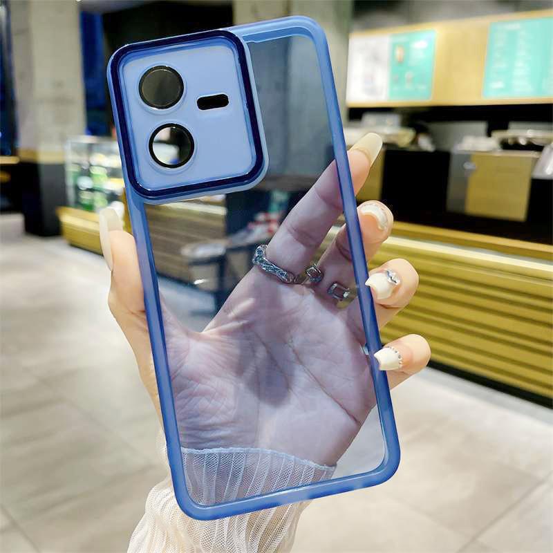 Чехол для Vivo Y22 Чехол для телефона Vivo Y22S Чехол для vivo Y22S Чехол для vivo Y22 Ударопрочный Покрытие Силиконовая задняя крышка