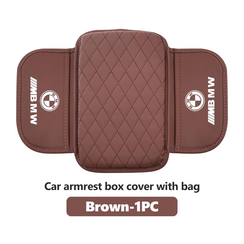 sfqjm4 Car Elbow Support Cushion Pocket Armrest Height Pad Storage Bag For BMW Performance M E87 E30 E46 E28 F35 G20 E93 F20 X3 X