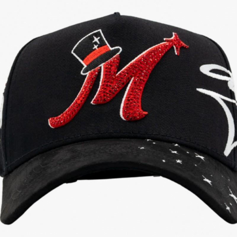 Unisex Adjustable Baseball Cap With Embroidered Letter Hip Hop Style Cotton Hat Men Women