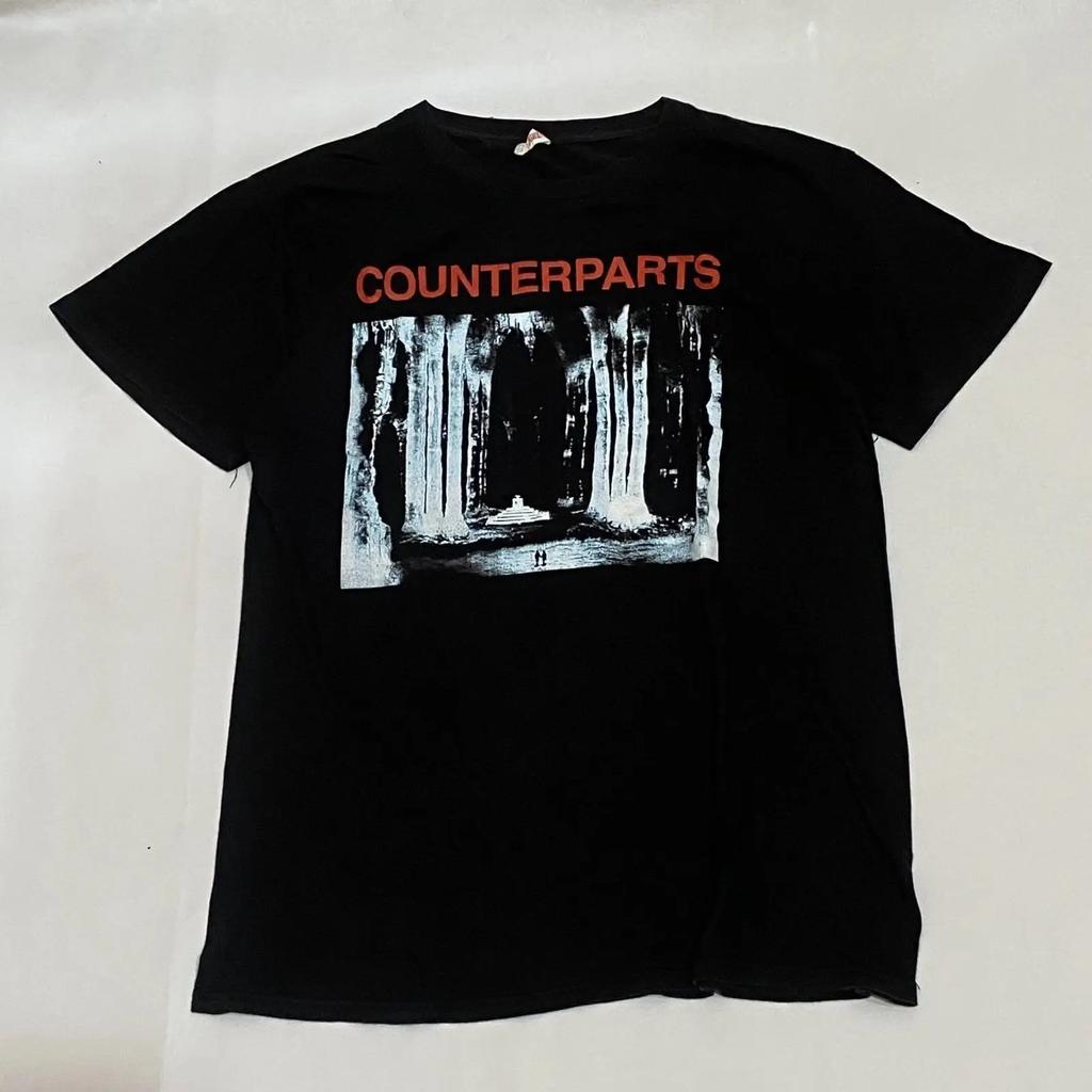 Counterpart T Shirt Band Title Fight End Have Heart Melodyc Hardcore Defeater Vintage Streetwear Soft Casual Stretched