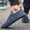 YRZL Summer Men Casual Shoes Lightweight Outdoor Male Walking Shoes Hot Sale Anti-slip Man's Mesh Sneakers Slip On Flats Shoes