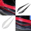 2pcs Car Accessories for Chevrolet Corvette C7 2014-2018 Carbon Fiber Printed Front Bumper Corner Protector Cover Trim