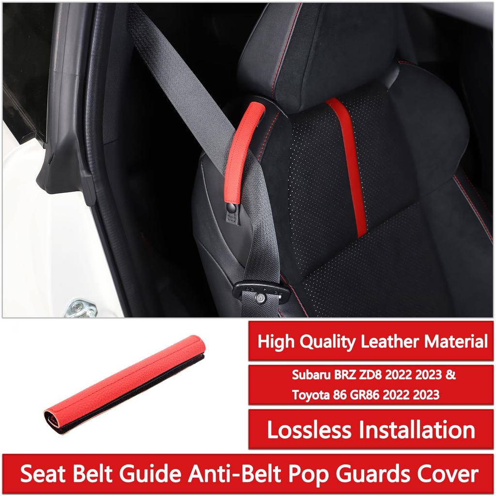 Car Seat Belt Guide Anti Belt Pop Guard Cover for Toyota 86 GR86 2022