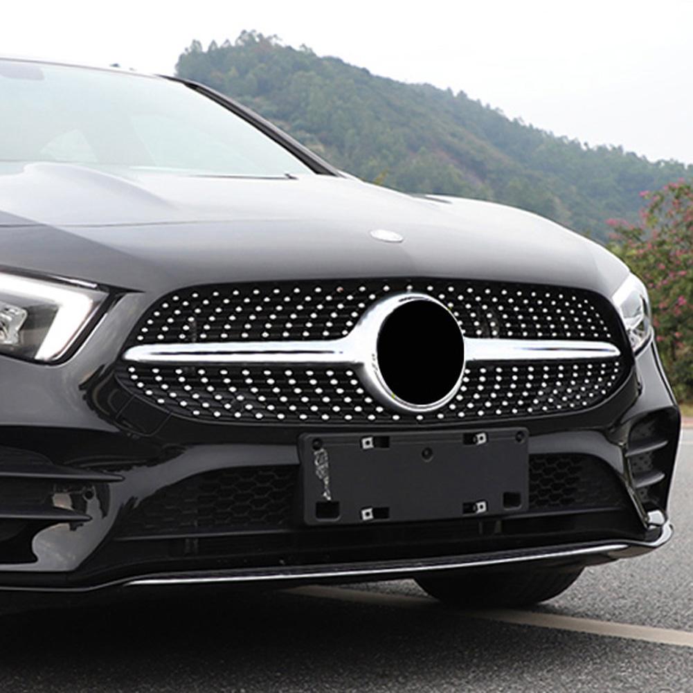 BKS2 For Mercedes Benz A CLA Class W177 V177 W176 C118 W118 19-22 Car Air Intake Grille Decoration Sequin Starry Sky Net Trim Sequins