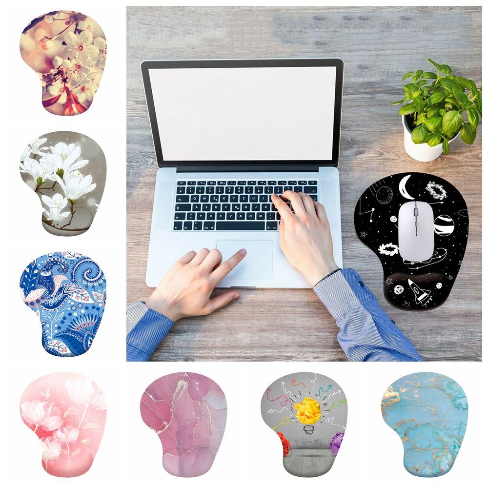 Домашний Офис Игровой Нескользящий Коврик для Мыши Подставка для Запястья Коврик для Мыши Коврик для Мышей Эргономичная Поддержка Руки