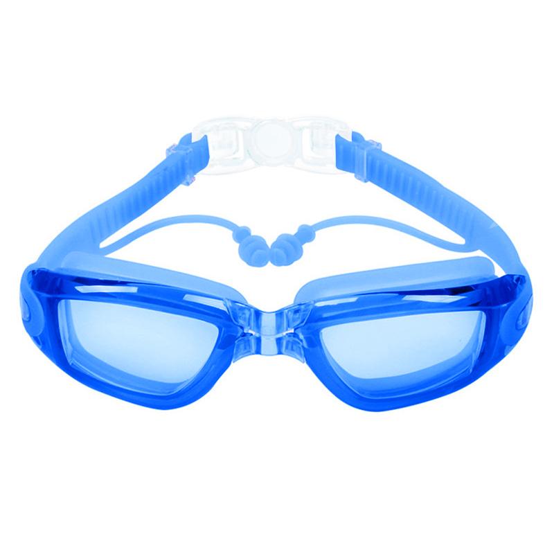 Professional Swimming Goggles Adult Anti-Fog Swim Glasses Waterproof Adjustable Silicone Swimming Glasses Eyewear Men Women