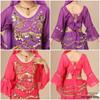 Женский этнический индийский костюм для танца живота с топом с длинным рукавом-колоколом