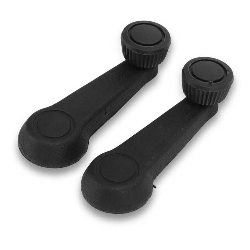 1 Pair Car Window Winder Handle 321 837 581A Window Winder Crank Door Handle Knob Replacement for Volkswagen T2