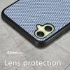 For Samsung Galaxy A06 4G Case Carbon Fiber Texture PU+PC+TPU Phone Cover