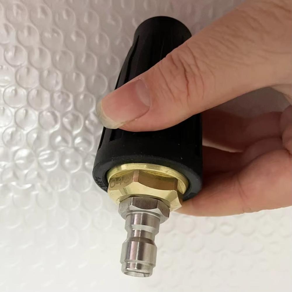 1/4" Quick Connect Car Washer Turbo Nozzle 4000 PSI Turbo Head Nozzle Practical Nozzle Spray