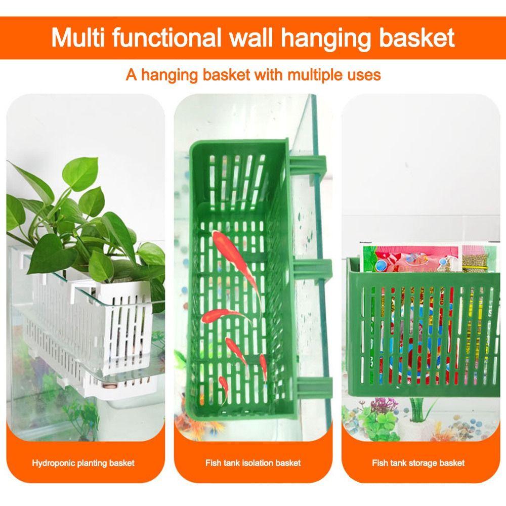 Water Plant Landscape Fish Tank Hydroponic Planting Basket Large Fish Tank Plant Cup for Fish Tank