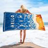 Microfiber Square Beach Towel Outdoor Summer Festival Party Decorative Bath Towel Sports Towel