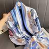 Шелковый шарф Ханчжоу для женщин, универсальный, весна и осень, модный, длинный, внешний платок для зимы, тонкий, высококачественный шарф