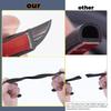 Car Trunk Sealing Strip Universal Trunk Lid Gap Seal Rubber Strip Dust-proof And leaf-falling Accessori For Sedan SUV Hatchback