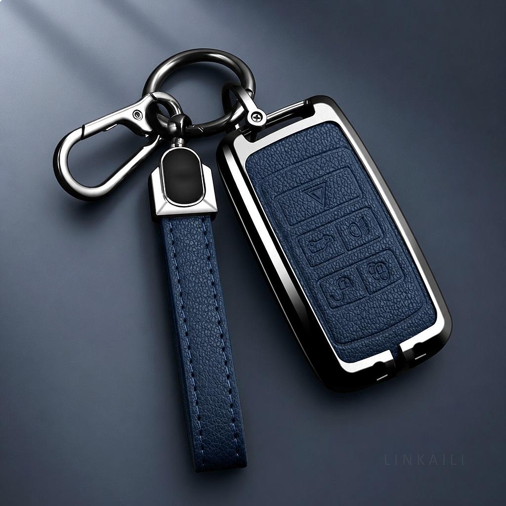 Suitable Zinc Alloy Car Key Case Cover Remote Protect Shell for Land Rover Range Rover Evoque Discovery Sport Velar Accessories