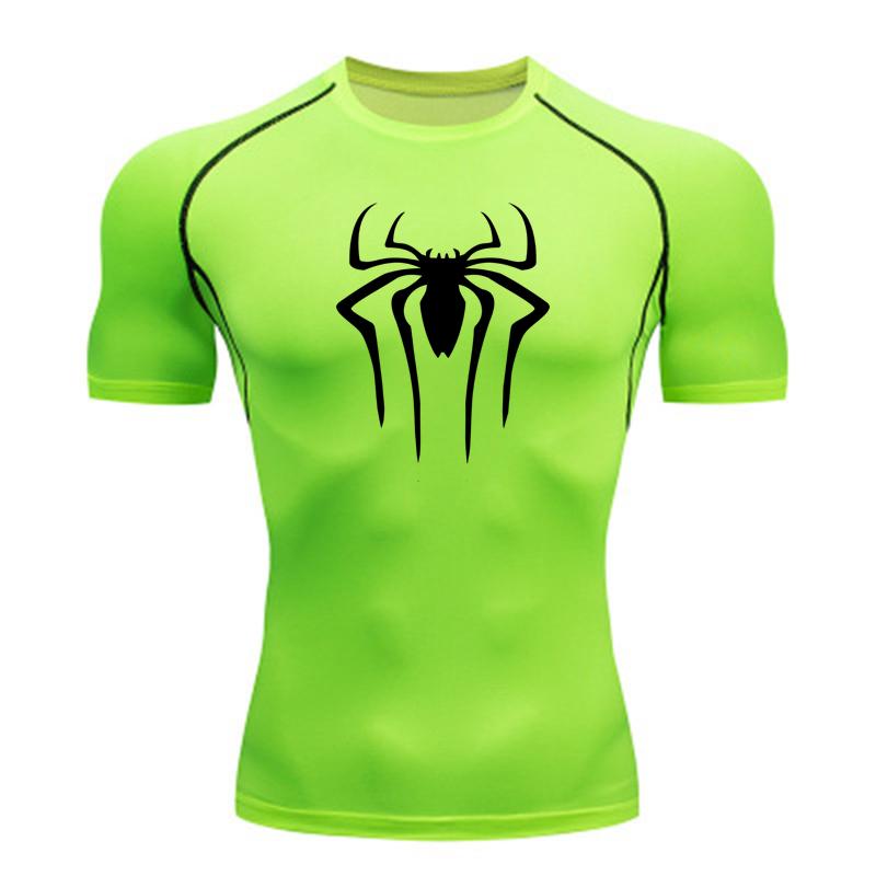 New Compression Shirt Men Fitness Gym Super Hero Sport Running T-Shirt Rashgard Tops Tee Quick Dry Short Sleeve T-Shirt for Men