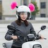 2Pcs/Set Self-adhesive Motorcycle Helmet Braids  for Moto Cycling Skiing