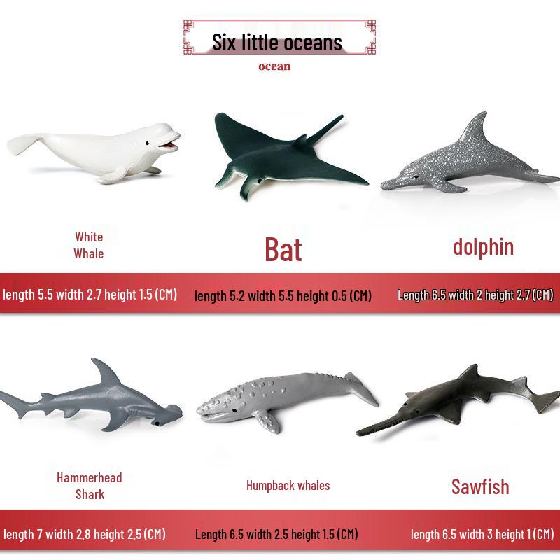 Набор моделей диких животных Арктики: Белый медведь и пингвин