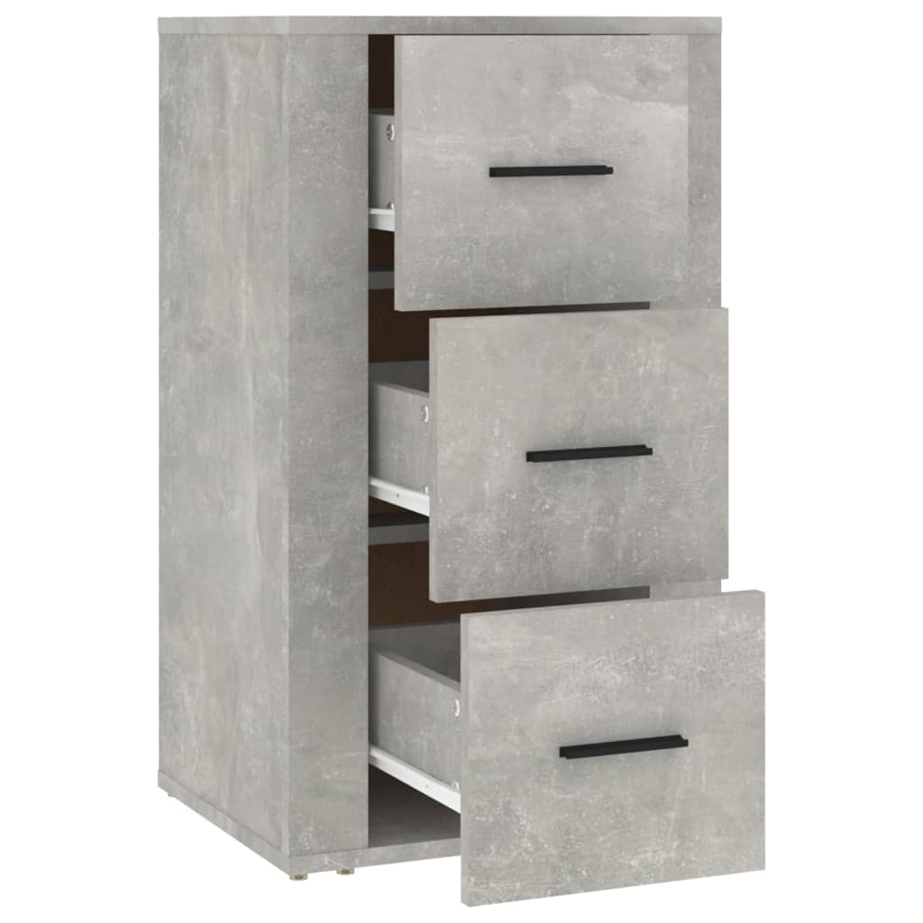 Sideboard Concrete Grey 40 x 33 x 70 cm Particleboard