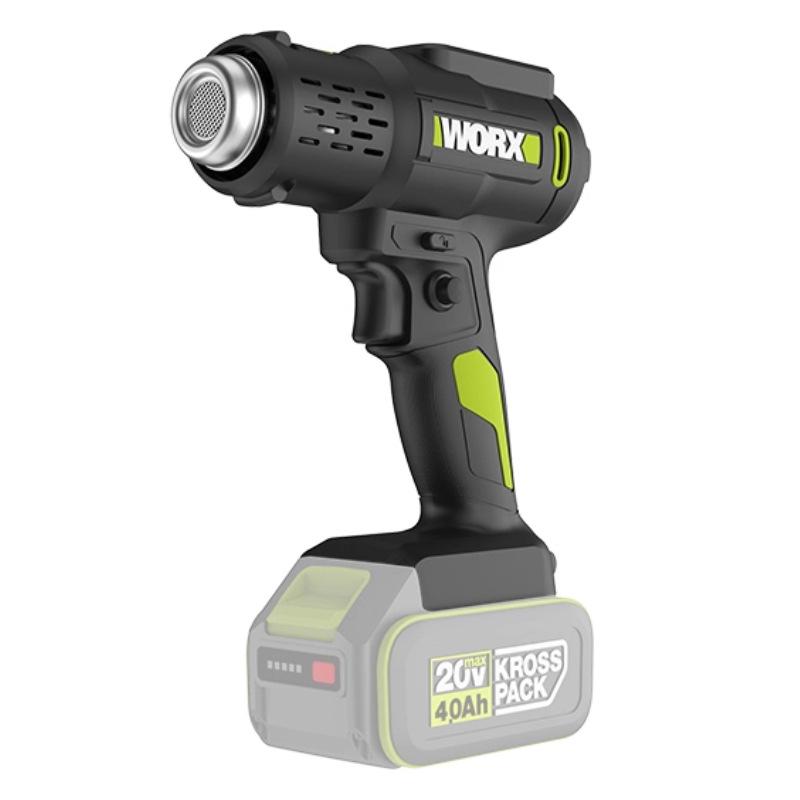 Wickes WU040 Литиевый аккумуляторный фен: Портативный пластиковый сварочный аппарат с контролем постоянной температуры для нанесения автомобильных пленок.