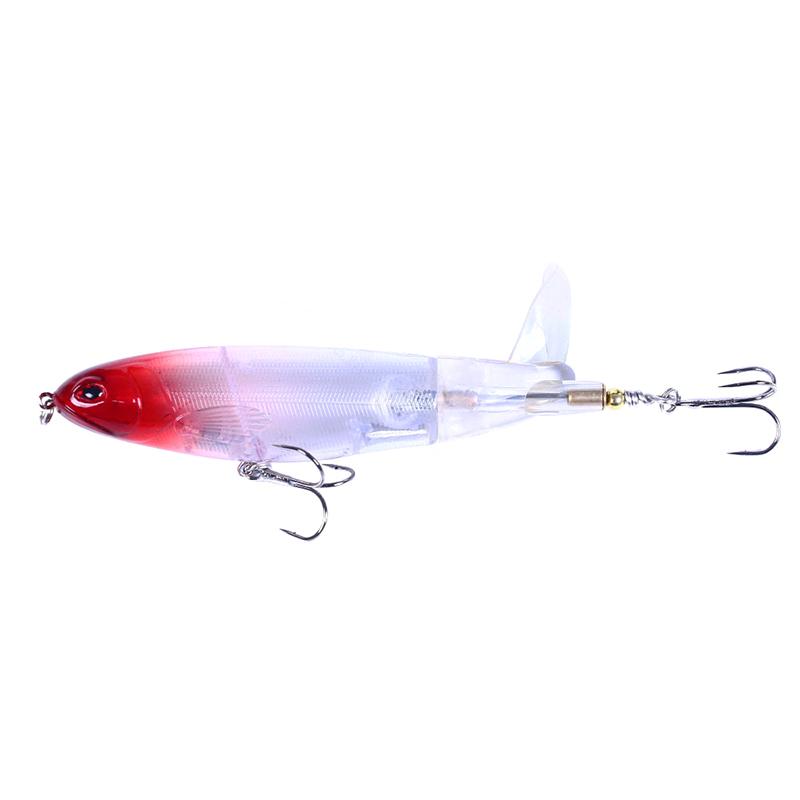 1 шт., Whopper Plopper, 10 см/13 г, приманка для верхней воды, искусственная жесткая приманка, мягкая вращающаяся хвостовая рыболовная снасть, рыболовная приманка