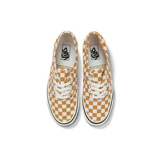 Vans Authentic 44 DX Шахматная клетка - Медово-желтый - VN0A7Q5CBLS