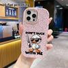 Чехол для телефона: 2D плоский дизайн, подходящий для защитного чехла iPhone 18 17 16 15 14 13 Pro, стиль для пары, маленький желтый утенок в солнцезащитных очках, Рождество и