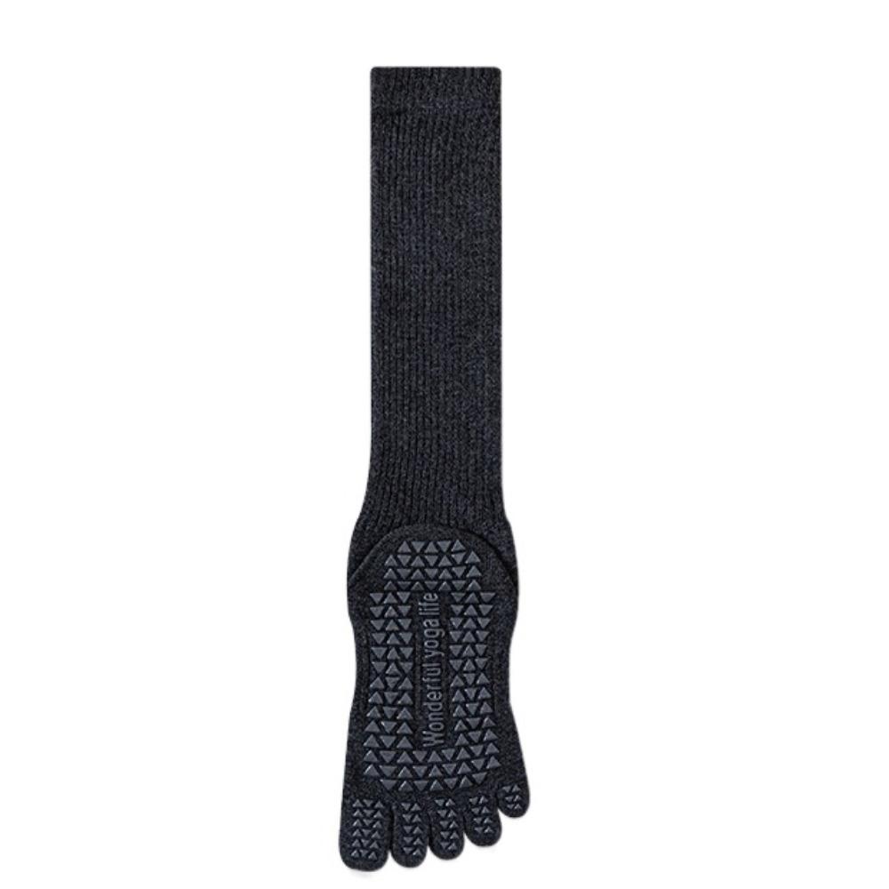 Separate Fingers Women Yoga Socks Silicone Anti-slip Sport Pilates Socks Sports Toe Socks Dance
