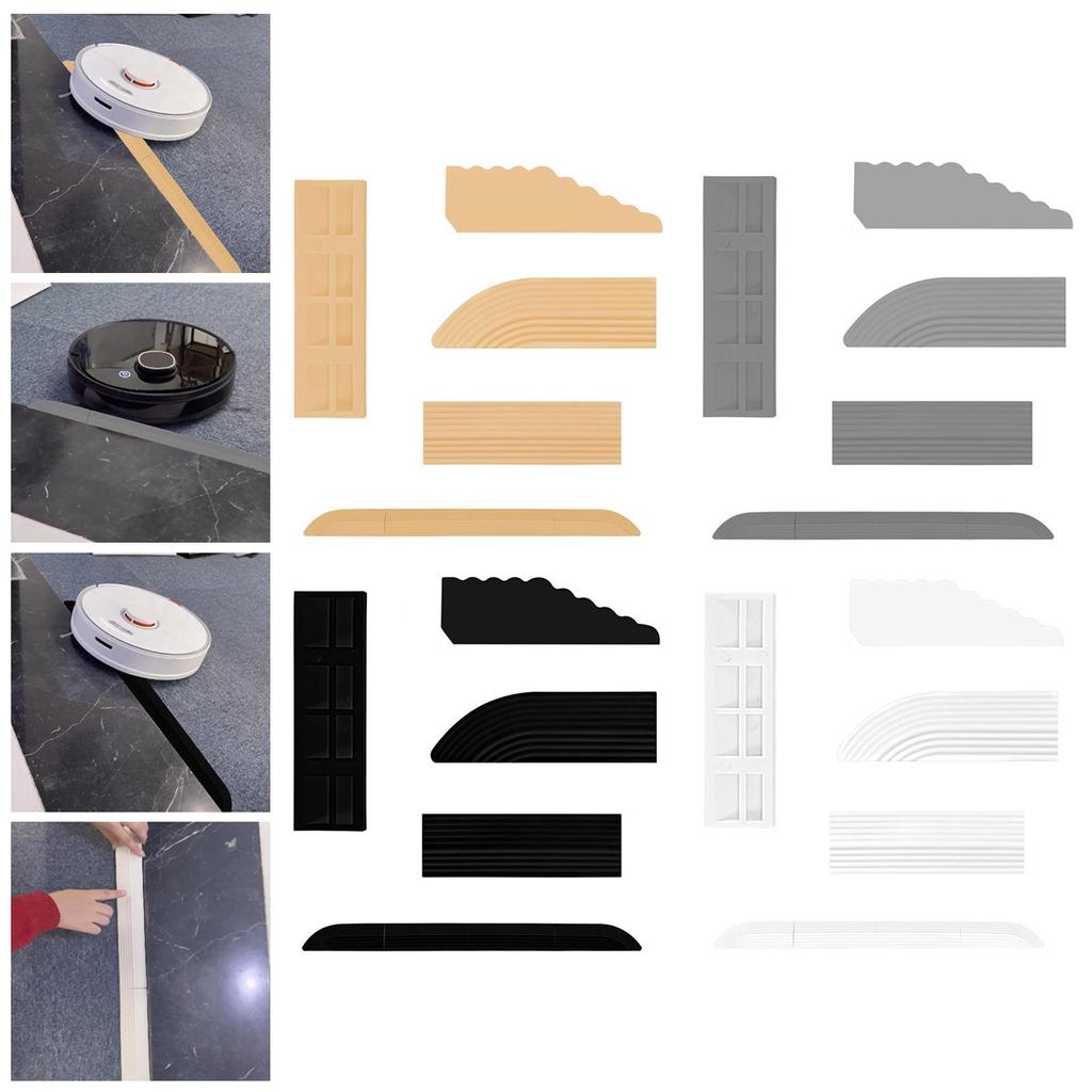 4x Vacuums Threshold Bars Replacement Step Ramp for Sweeping Robot