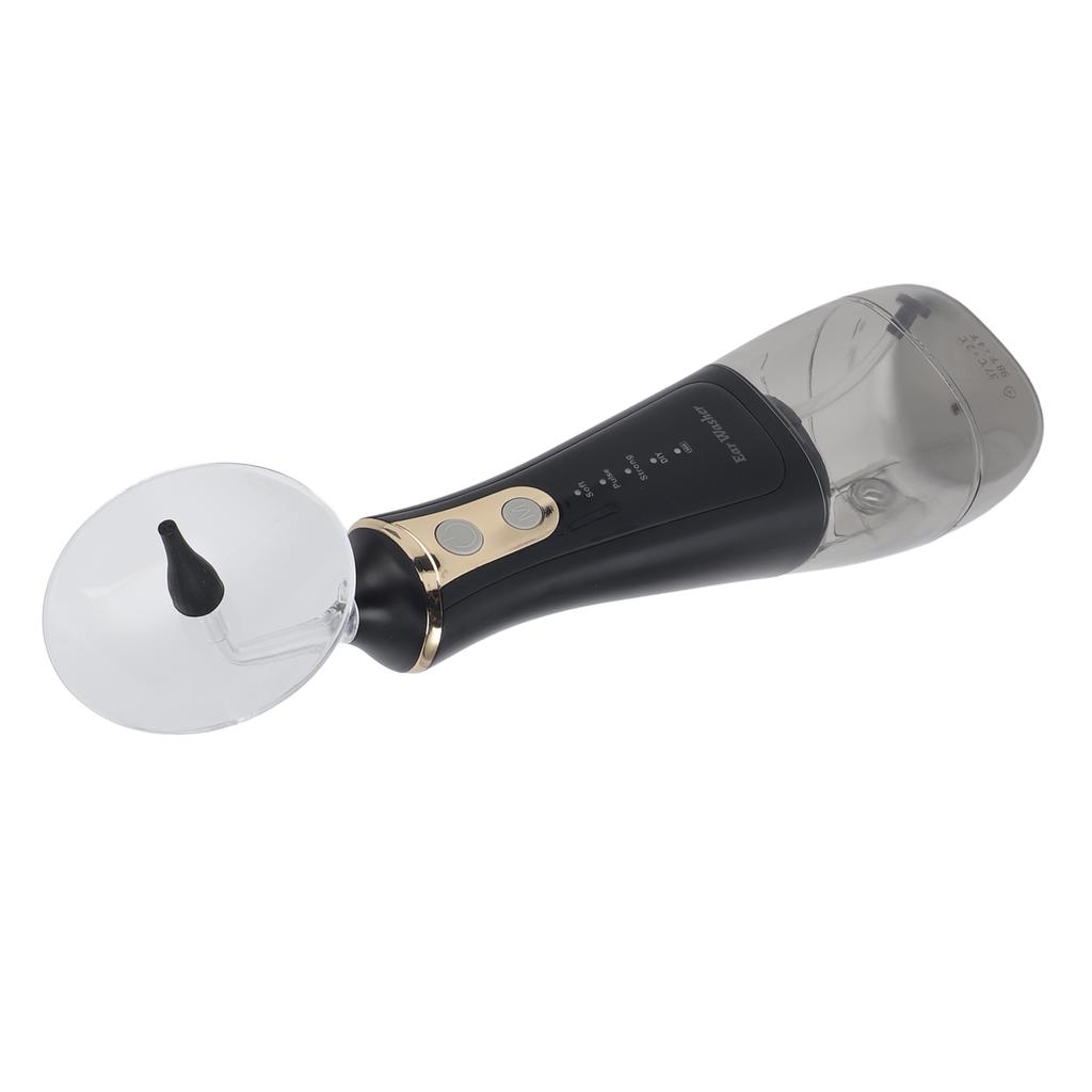 Ear Wax Removal Tool Safe Effective Rechargeable Electric Ear Irrigation Flushing System Cleaner Kit with Cotton Swabs for Home