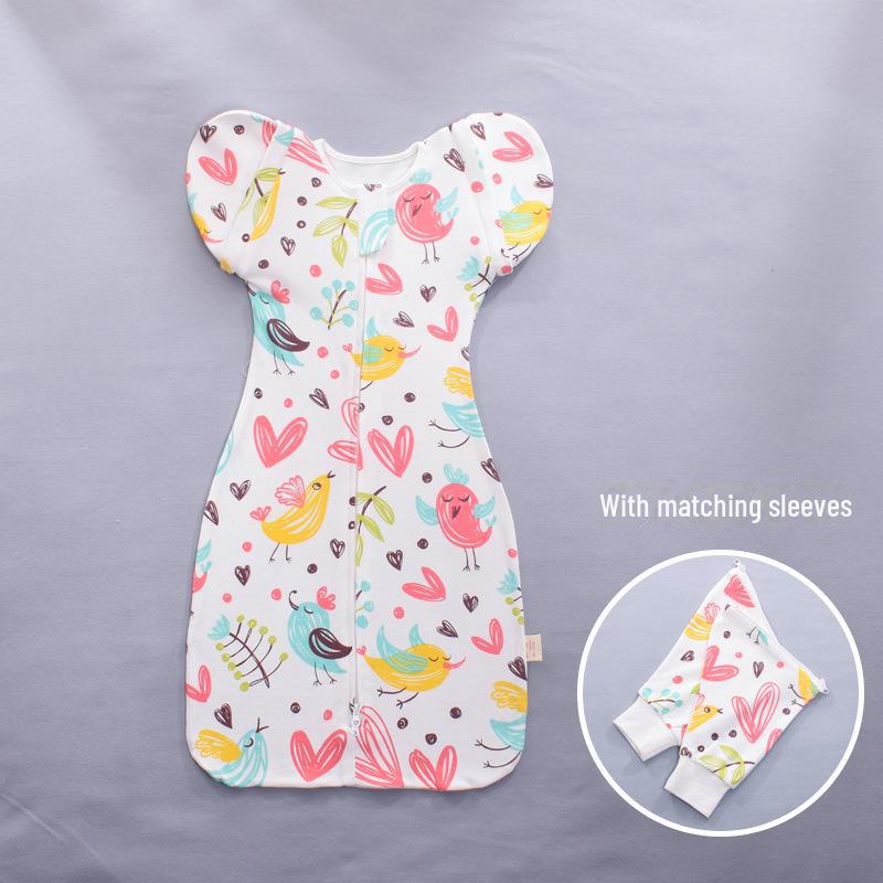 Вязаный хлопковый бионический кокон для младенцев, пеленальное одеяло, обертка