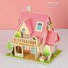 3D Модель дома Пазл Бумажная модель-пазл Новая развивающая игрушка Дети