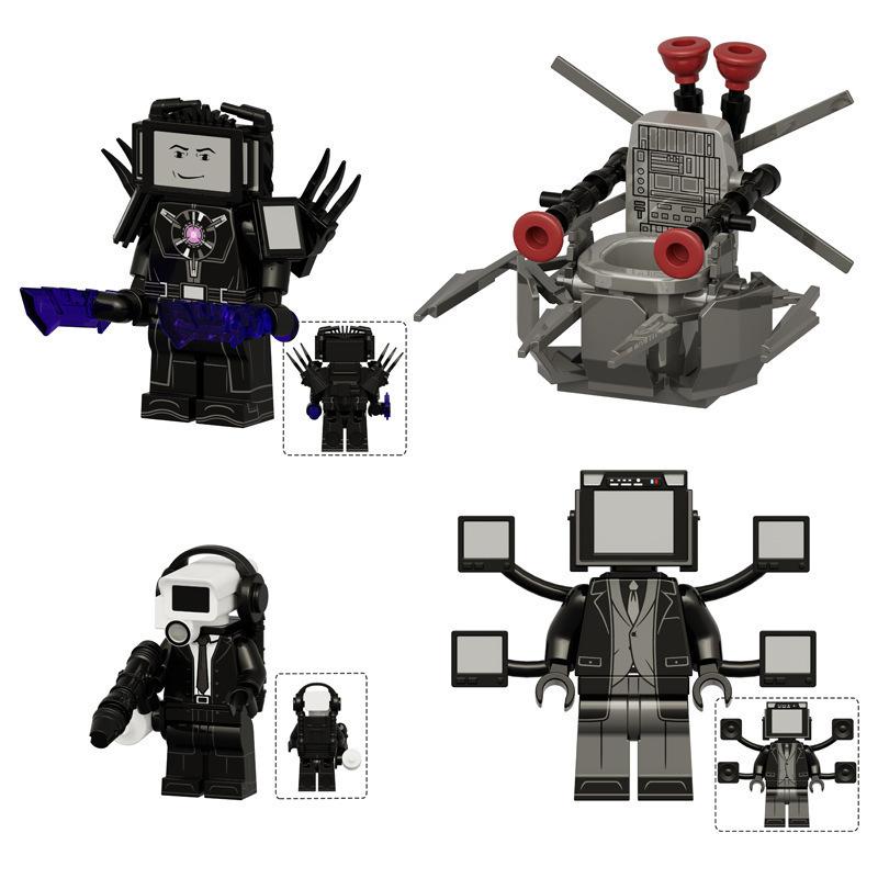 Building Block Figure Assembly Play