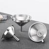 304 Stainless Steel Funnel with Slag Filter Detachable Kitchens Accessories Oil Wine Sub-funnel Mesh Colander Cooking Tools