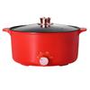 Electric Pot 2.3L 400?800W 3 Gear Knob Control Non Stick Electric Hot Pot