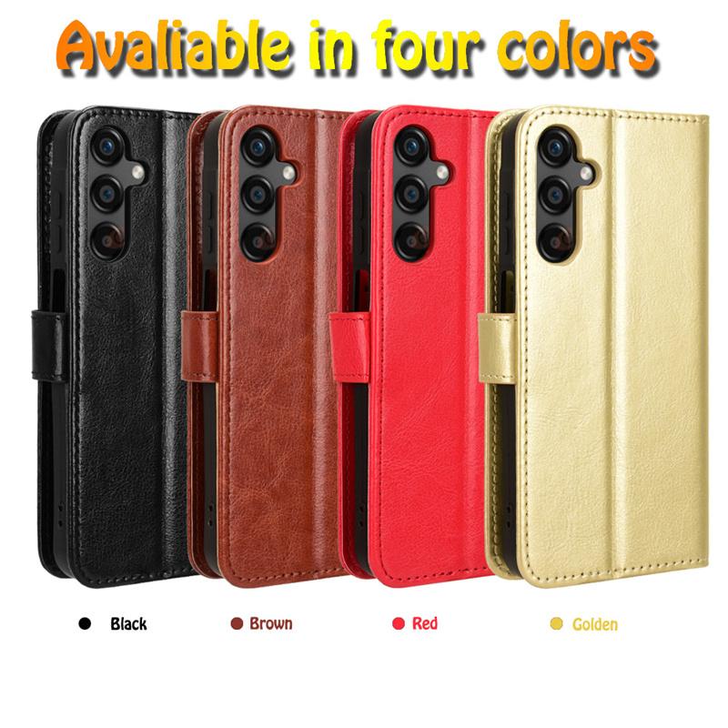 Кожаный чехол-книжка для Samsung Galaxy M1 M3 M M14 M34 M4 G M13 M23 M33 M3 Кошелек Слот для карт Подставка Чехол Fundas Capa