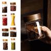 Leak Proof Glass Airtight Canister Grains Candy Jar Containers  Kitchen
